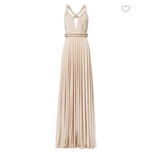 Twobirds Oyster Gown // Convertible Maxi Dress
